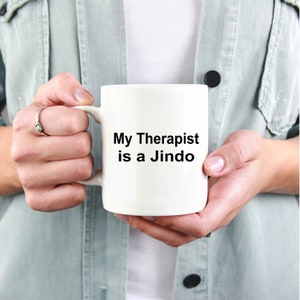 Jindo Dog Therapist Mug