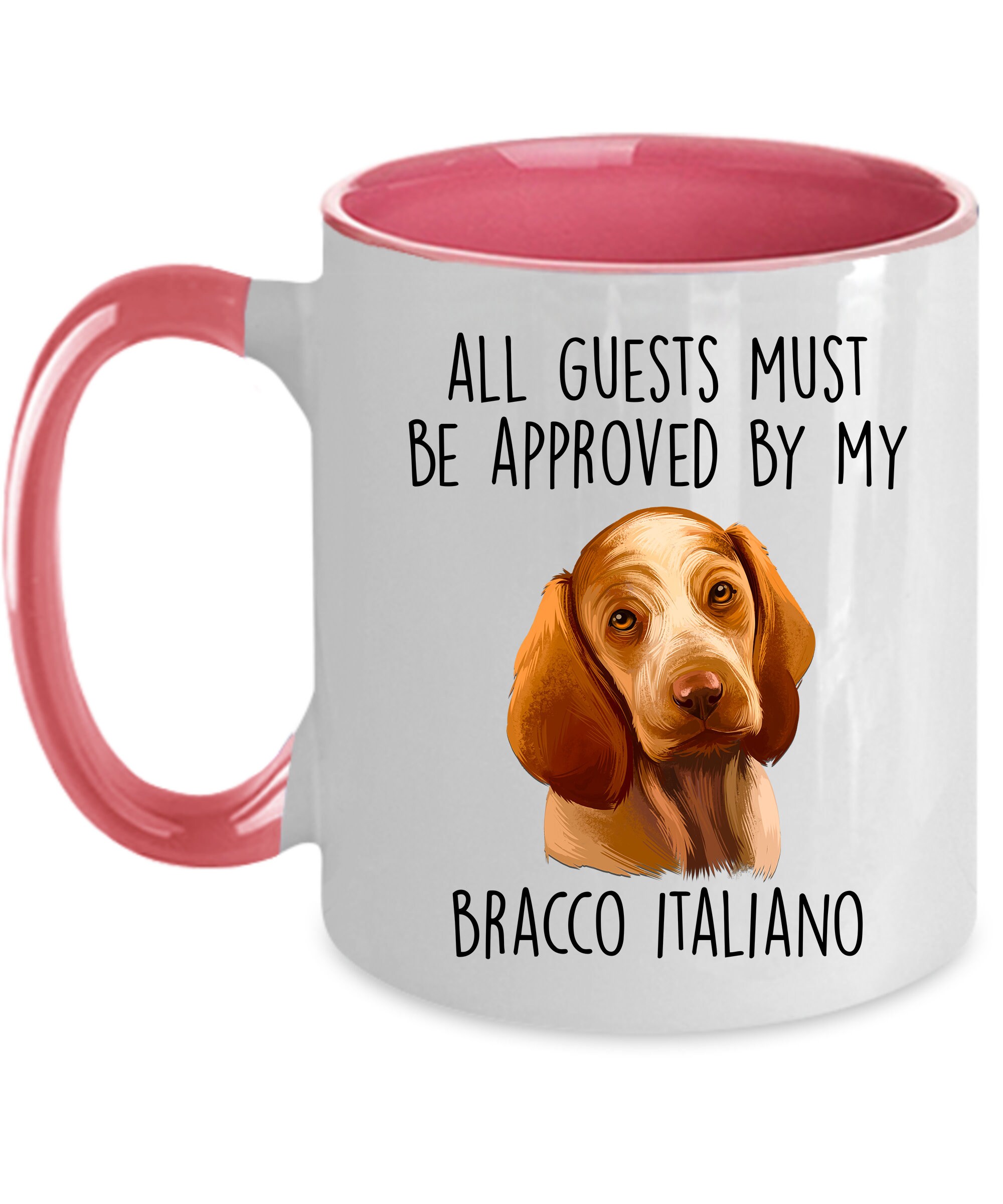 Personalized Bracco Dog Mom Coffee Mug Italian Pointing Dog Owner Women Gift 