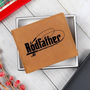 Cartera de cuero personalizada de Rodfather