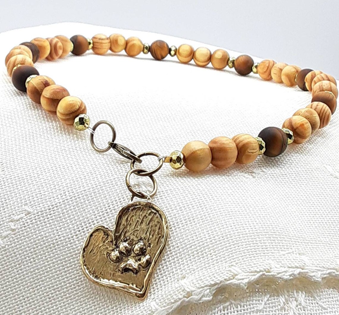 Beaded Necklace for Dogs Beaded Dog Collar Necklace Pet Etsy