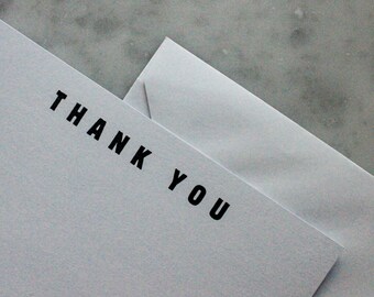 Thank You Stationery - Statement
