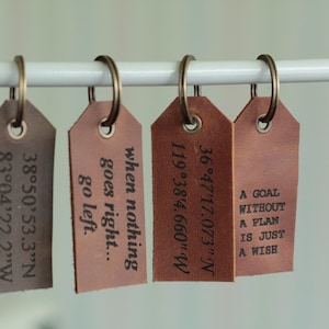 Leather luggage tags monogrammed, luggage tag with name,  luggage tag personalised, custom luggage tag, mens luggage tag,  luggage tags