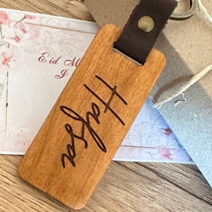 Personalised Wooden Keyring, First Home , Custom Design, New House Gift, Custom Made, New Home Gift