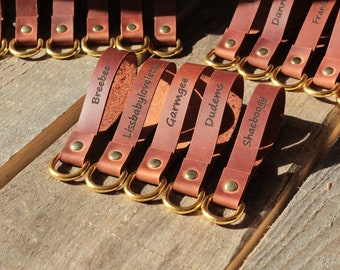 Custom leather keychain, Latitude longitude keychain, mens gift, coordinates keychain, custom keychain, anniversary, wedding