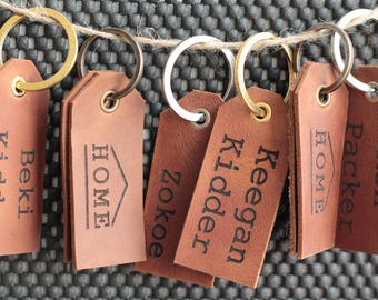 Personalized Custom Leather Luggage Tags