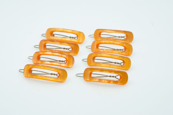 Bmobuo Y2K Haarspangen-Set – 3-tlg., Kariertes Retro-Design, Klauenclips Für Dickes & Dünnes Haar