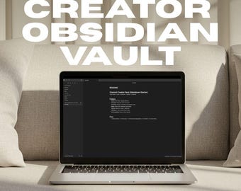Content Creator Pack for Obsidian & Confluence | YouTube, Blog and Social Planner
