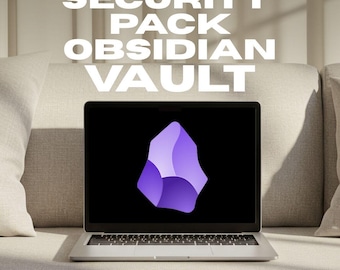 Cyber Security Obsidian & Confluence Vaults Pack: Cyber Lab, SOC Ops (Digital Download + PDF Guide)