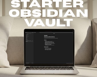 Personal Knowledge Management Vault | Obsidian & Confluence Second Brain Starter