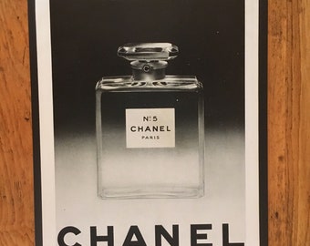 Chanel Ad Etsy