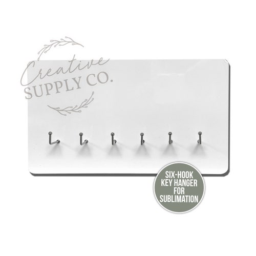 Sublimation Key Hanger Blanks Key Holder Sublimation Blanks Etsy