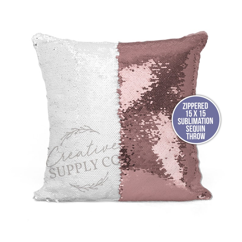 Rose Gold Sequin Pillow Cases Sequin Pillow Cover Etsy