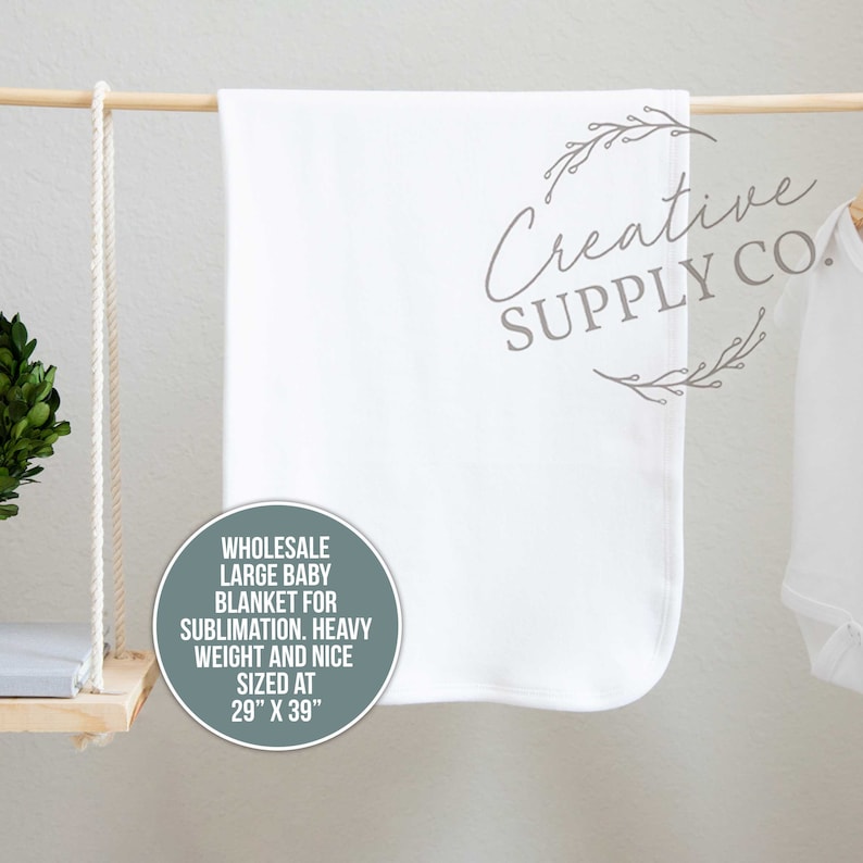Blank sublimation baby blankets Milestone baby blankets Etsy