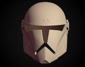 Mandalorian 3d model helmet