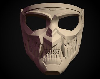 Custom 3d model mask