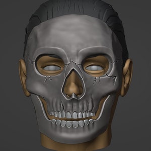 Ghost 3d model mask
