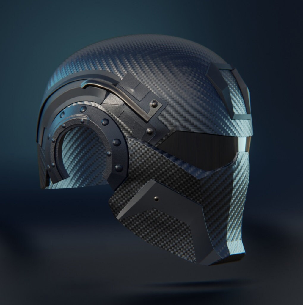 Model Helmut 3d Model Helmet exclusive Work of the Neural - Etsy Canada