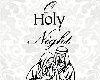 Download Holy family svg | Etsy