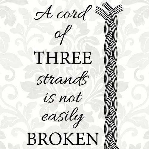 Three Strands Won't Break: The Unbreakable Foundations of Success