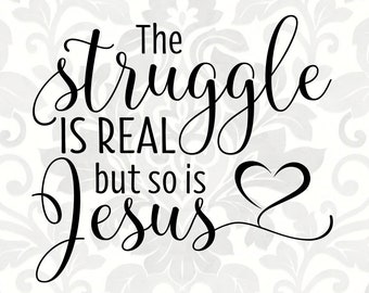 Jesus Is Real Svg Etsy