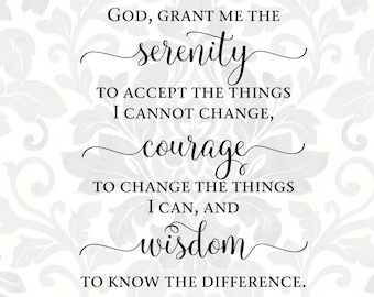 Featured image of post Serenity Prayer Images Free Check out our serenity prayer selection for the very best in unique or custom handmade pieces from our signs shops