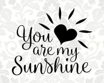 Download You are my sunshine svg | Etsy