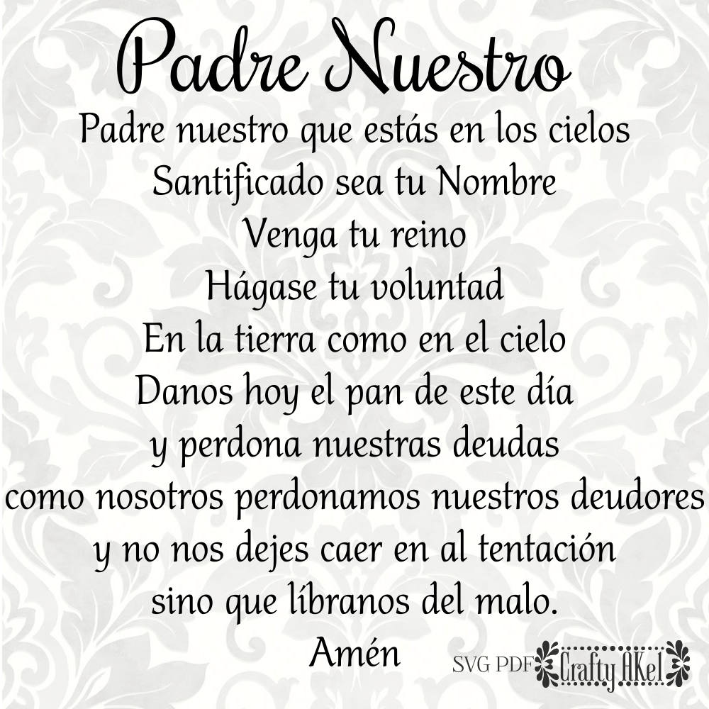 Padre Nuestro - Etsy Canada