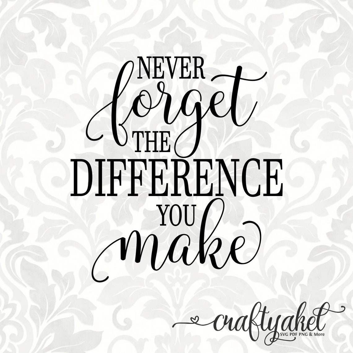 Never Forget The Difference You Make Teacher Svg Etsy Never forget the difference you make teacher svg etsy