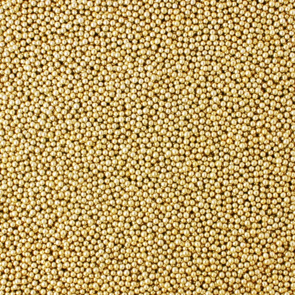 Gold Round Dragees, Metallic Gold Balls, Edible Sprinkles, Cake Toppers, Cookie Decorations