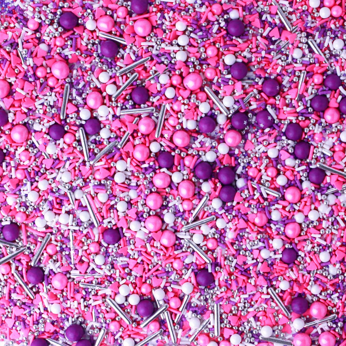 Electric Love Sprinkle Mix Pink and Purple Sprinkles Etsy