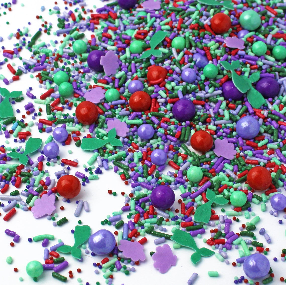 Mermaid Princess Sprinkles Teal Sprinkles Green Sprinkles Etsy