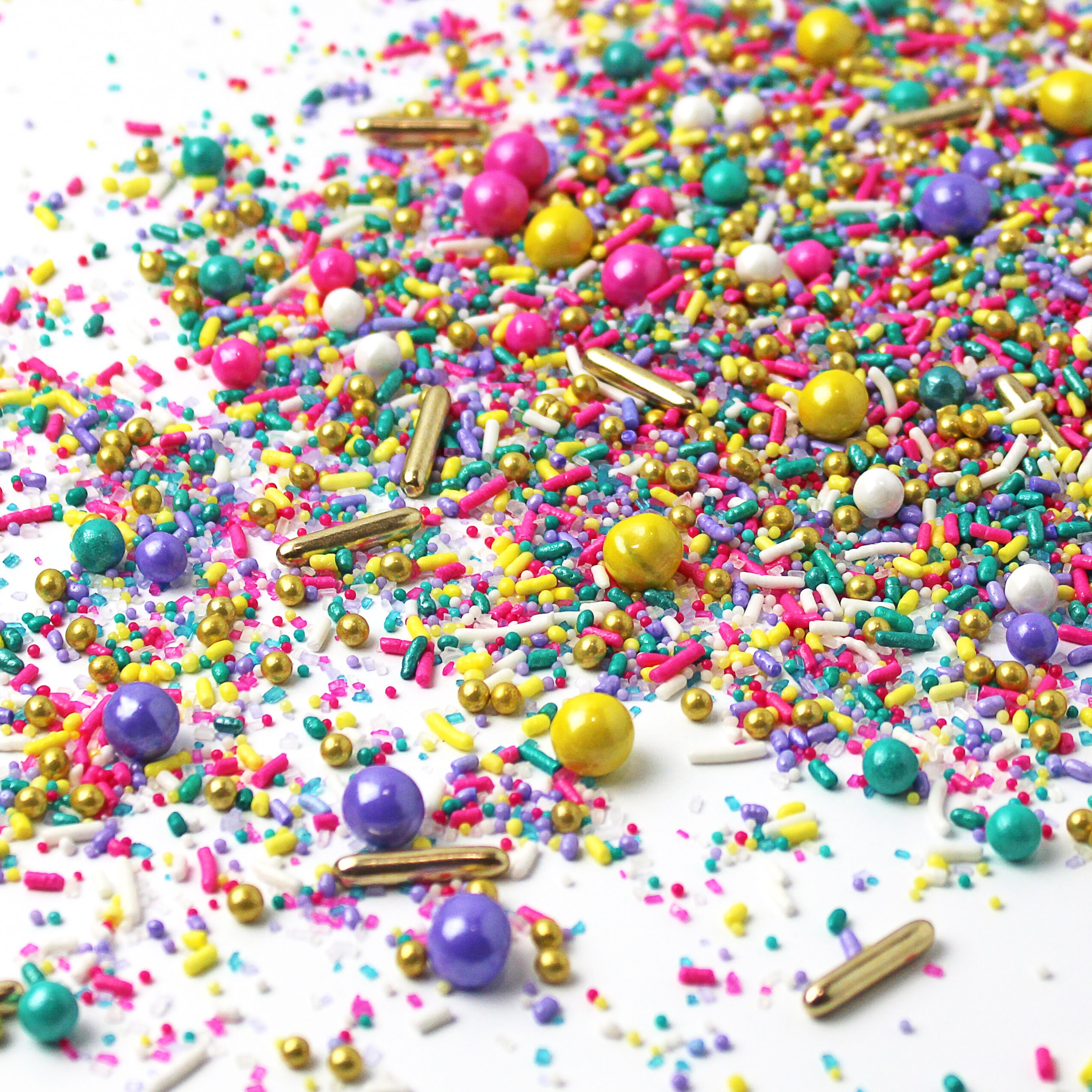 Spring Bling Sprinkle Mix Sprinkle Medley Pink and Yellow Etsy