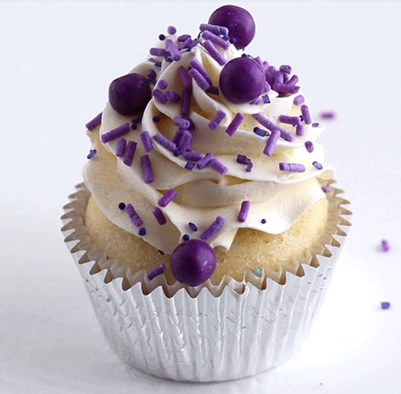 Purple Sprinkle Mix Purple Sprinkles Regency Purple Etsy