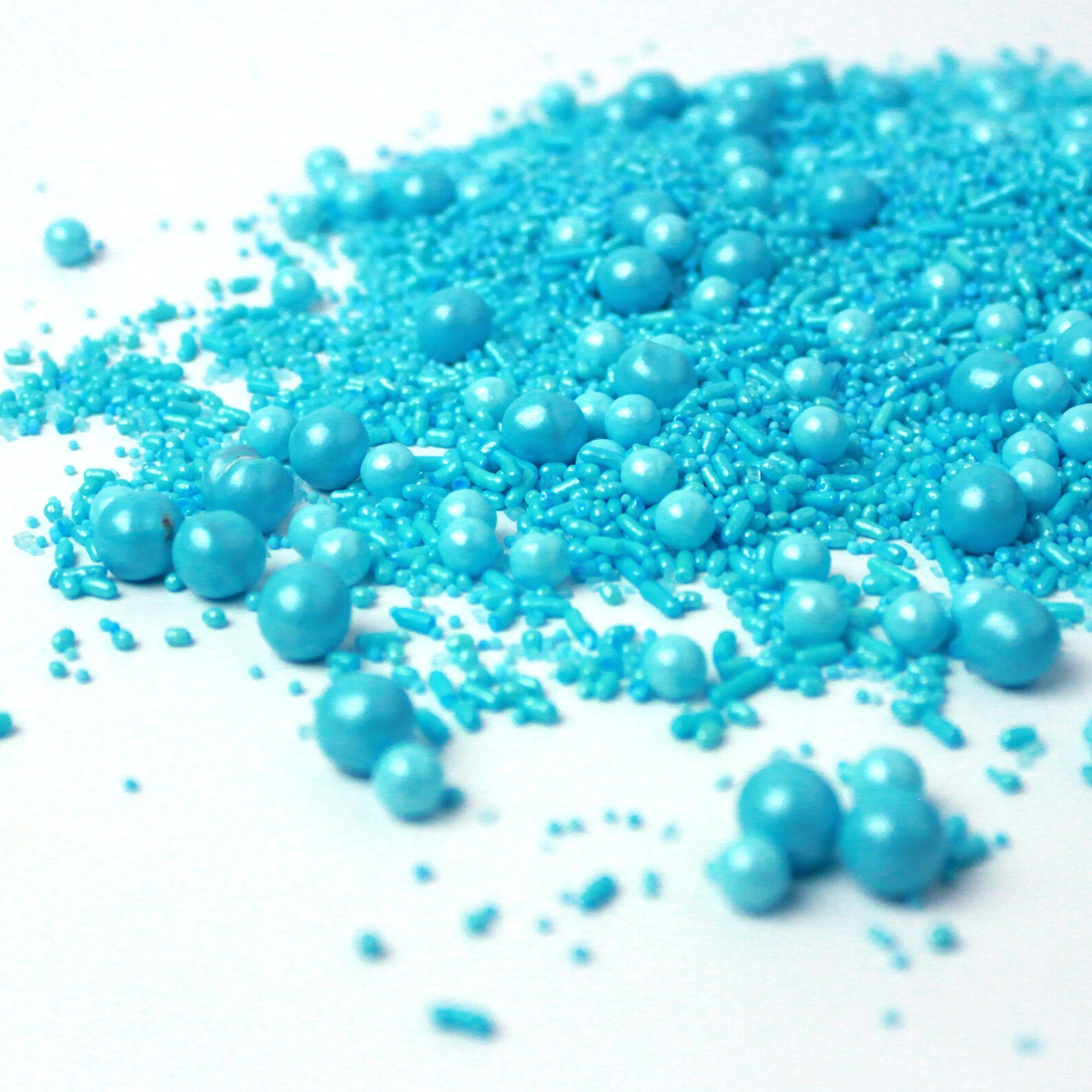 Light Blue Sprinkle Mix Baby Sprinkles Gender Reveal Party Etsy