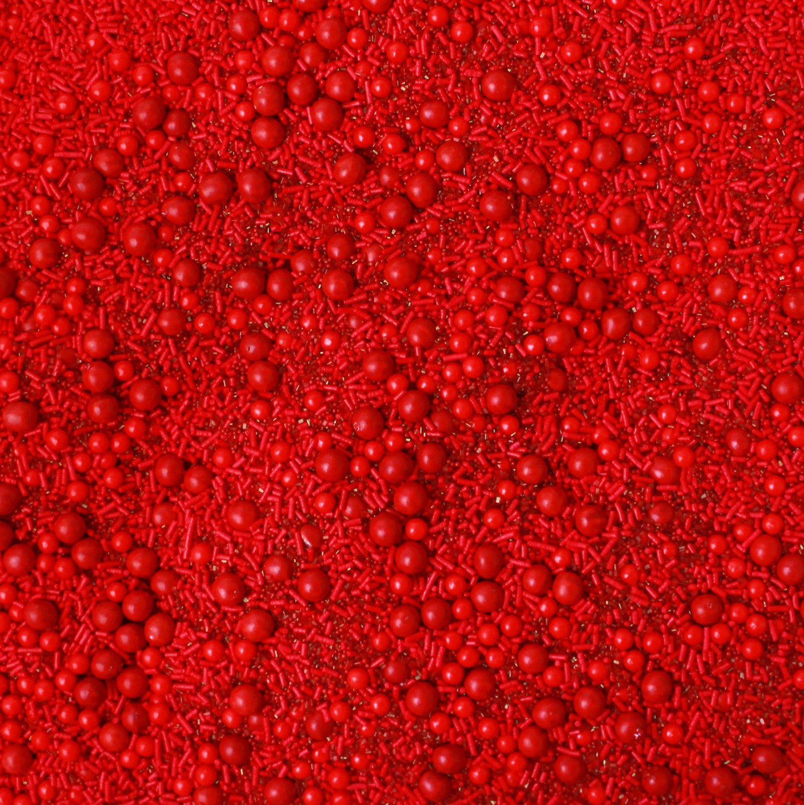 Red Sprinkle Mix Red Cake Sprinkles Red Sprinkles Mix Candy Etsy