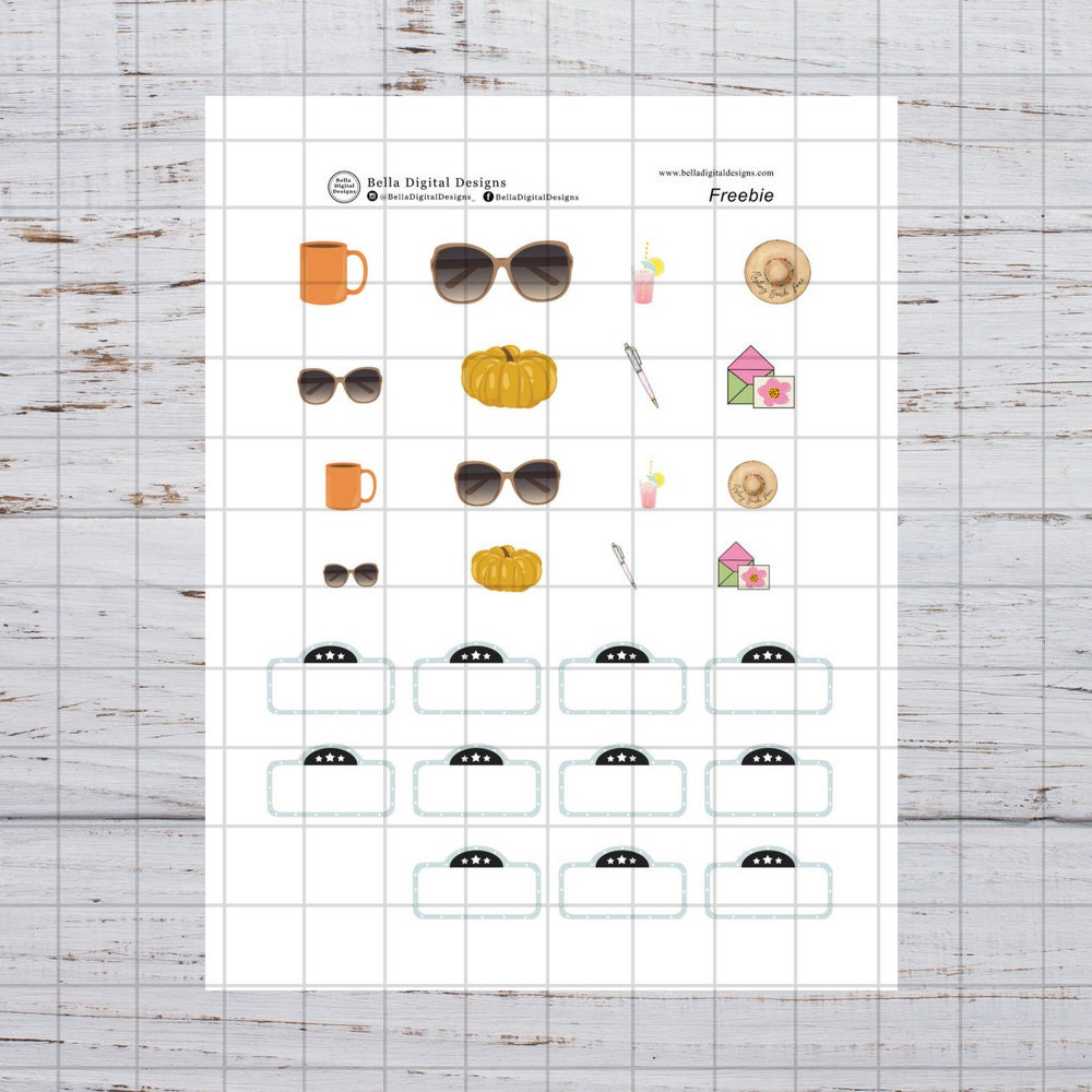 Busy Girl Printable Planner Stickers. Erin Condren and Happy | Etsy