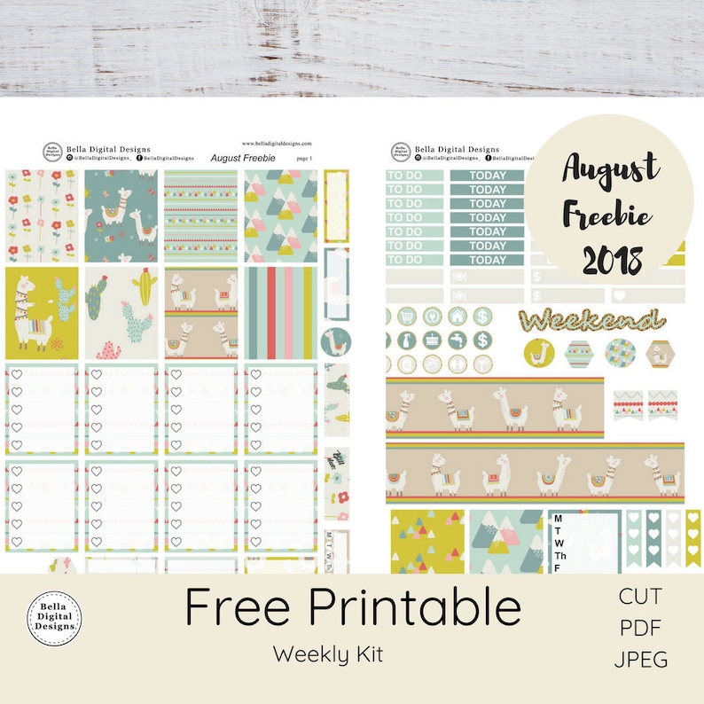 DO NOT Invest in! Absolutely free Printable weekly package. Llama August Freebie 2018 package.Erin Condren and Satisfied Planner weekly package. Pastel Mountains cotton photograph regarding Printable Freebie titled DO NOT Invest in! Cost-free Printable weekly package. Llama August Freebie 2018 package.Erin Condren and Satisfied Planner weekly package. Pastel Mountains cotton