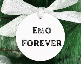 Emo Forever Ornament | DIY Christmas Ornament (Digital Download)