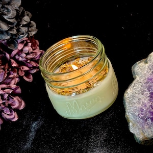 Black Flame Bankroll Candle – Money Magnet Spell for Wealth, Abundance, Prosperity, Business Success & Manifestation Ritual