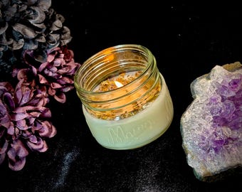 Money Magnet Spell Candle: Black Flame, Wealth & Abundance Ritual