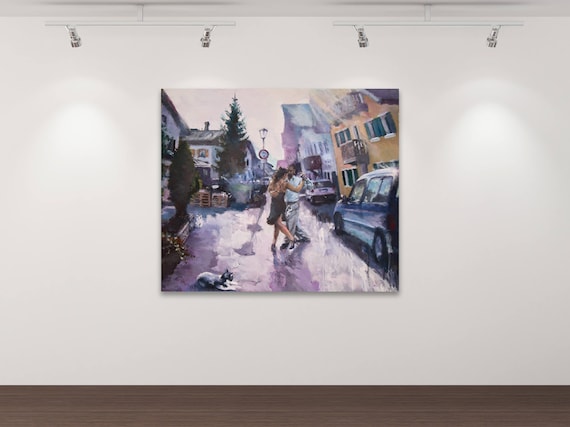 Die Verschmelzung - Kunstdruck Gemälde von Stephanie Oncken Die Verschmelzung - Kunstdruck Gemälde von Stephanie Oncken