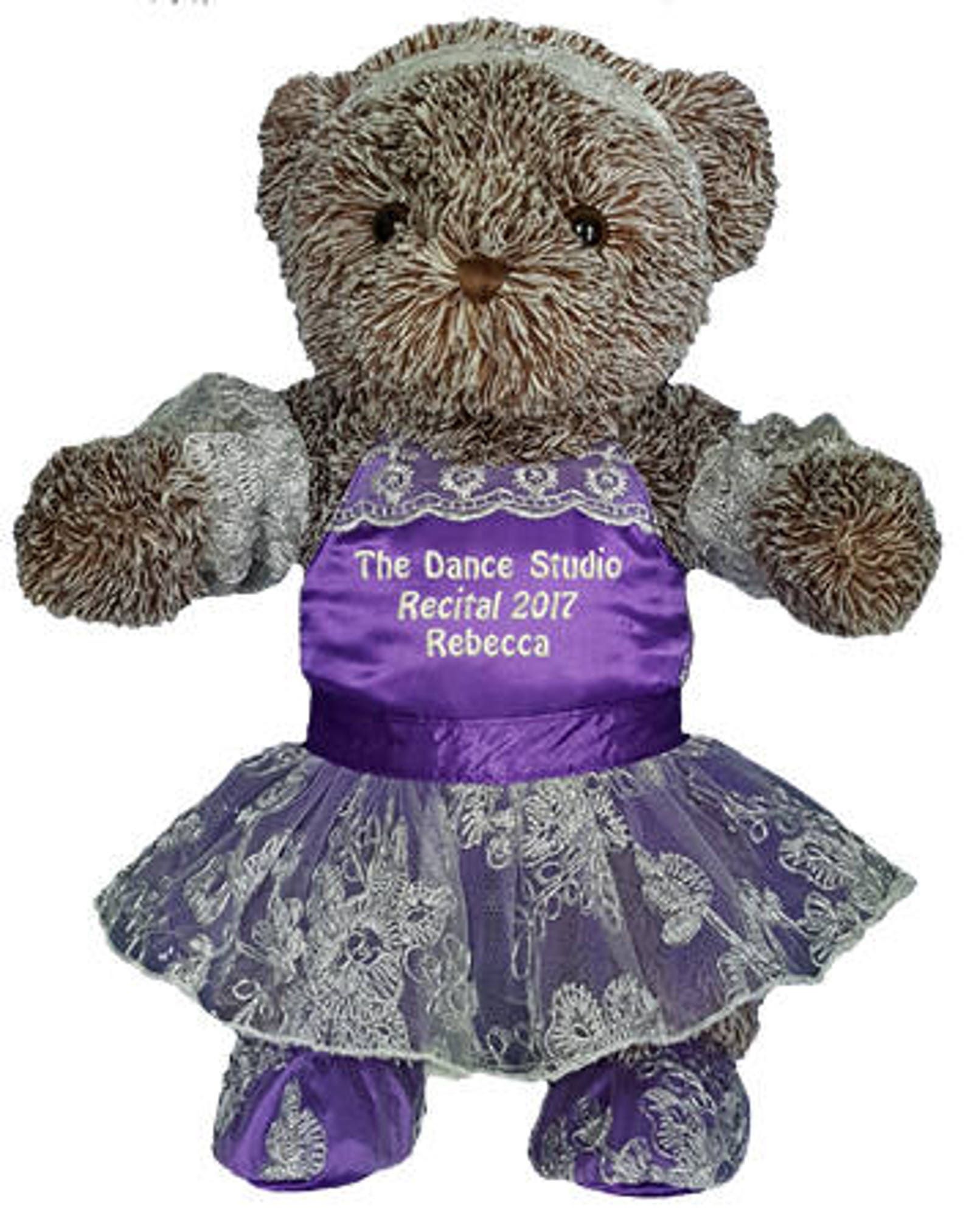 Personalized Dance Recital Teddy Bear Etsy