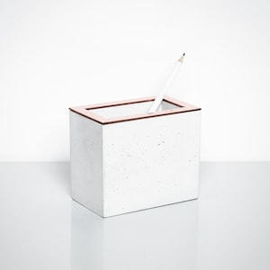 Stift Halter MPH1.2 / Beton Bleistifthalter, Firmengeschenke, Stiftständer, Schreibtisch Veranstalter, Beton, Zement