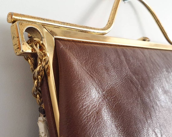 Patchwork Snake & Lizard Bag. Modern Vintage. - image 6