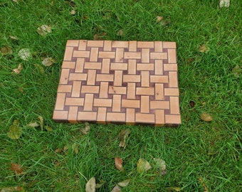 3D Cutting board Basket Weave