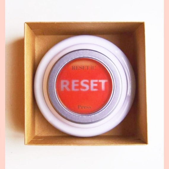 Reset Your Truths RESET Button. Self Love Care Life Strategy - Etsy