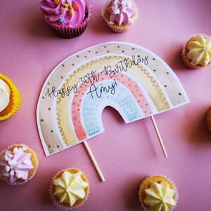 Star and Moon Cake Topper Celestial Cupcake Decorations Baby Shower Hen party toppers Personalised Unisex topper