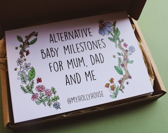 Milestone Cards Menopause Maternal  Funny Banter Positive Mindfulness 9 Pack 