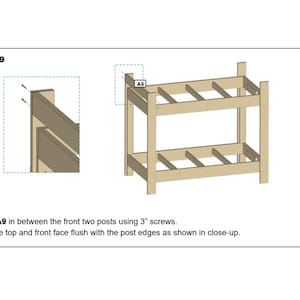 Garbage Truck Bunk Bed PLANS pdf format Twin Size DIY Woodworking Project for a Kid Bedroom image 9