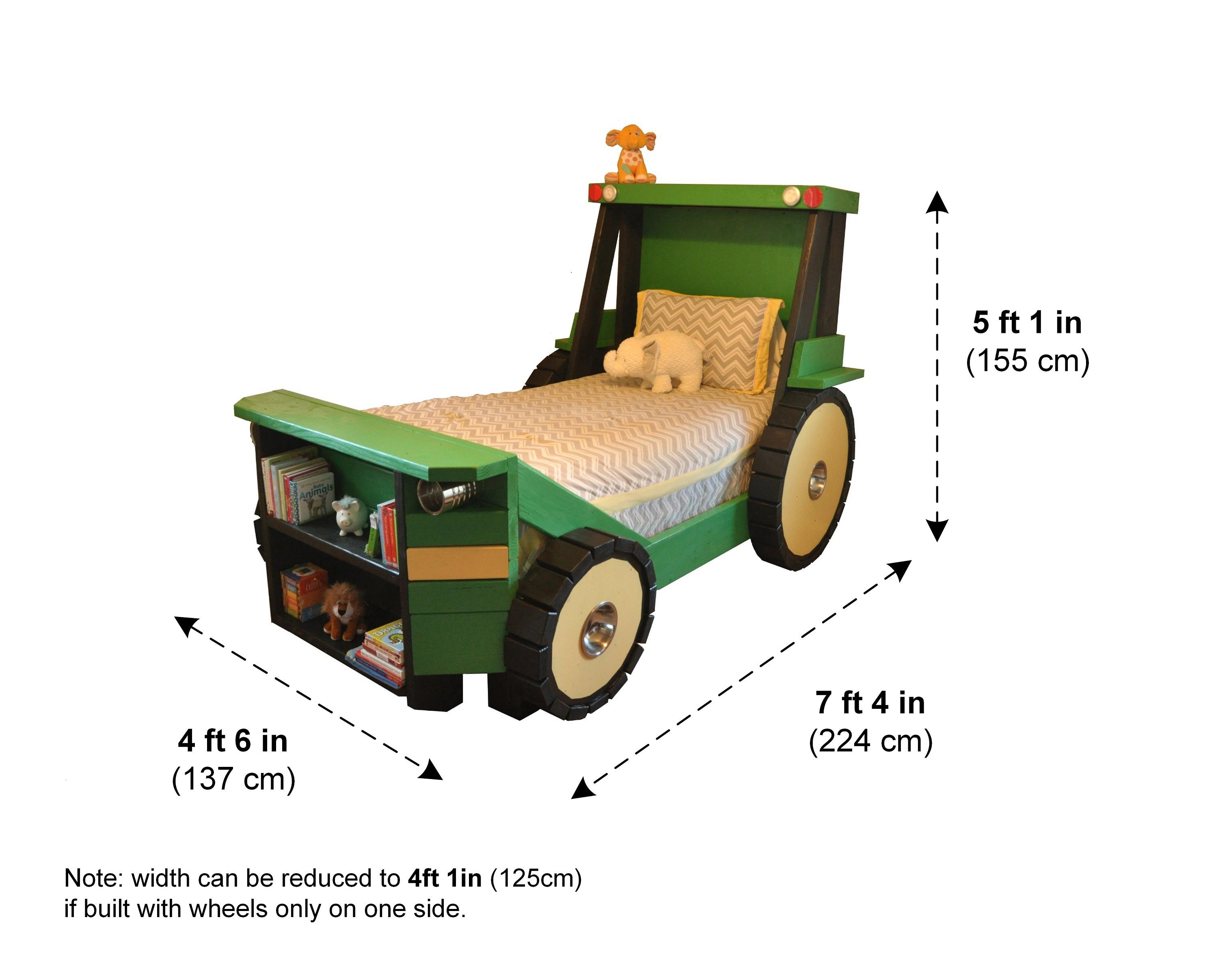 Tractor Bed PLANS in digital format For a DIY Farm Themed Etsy